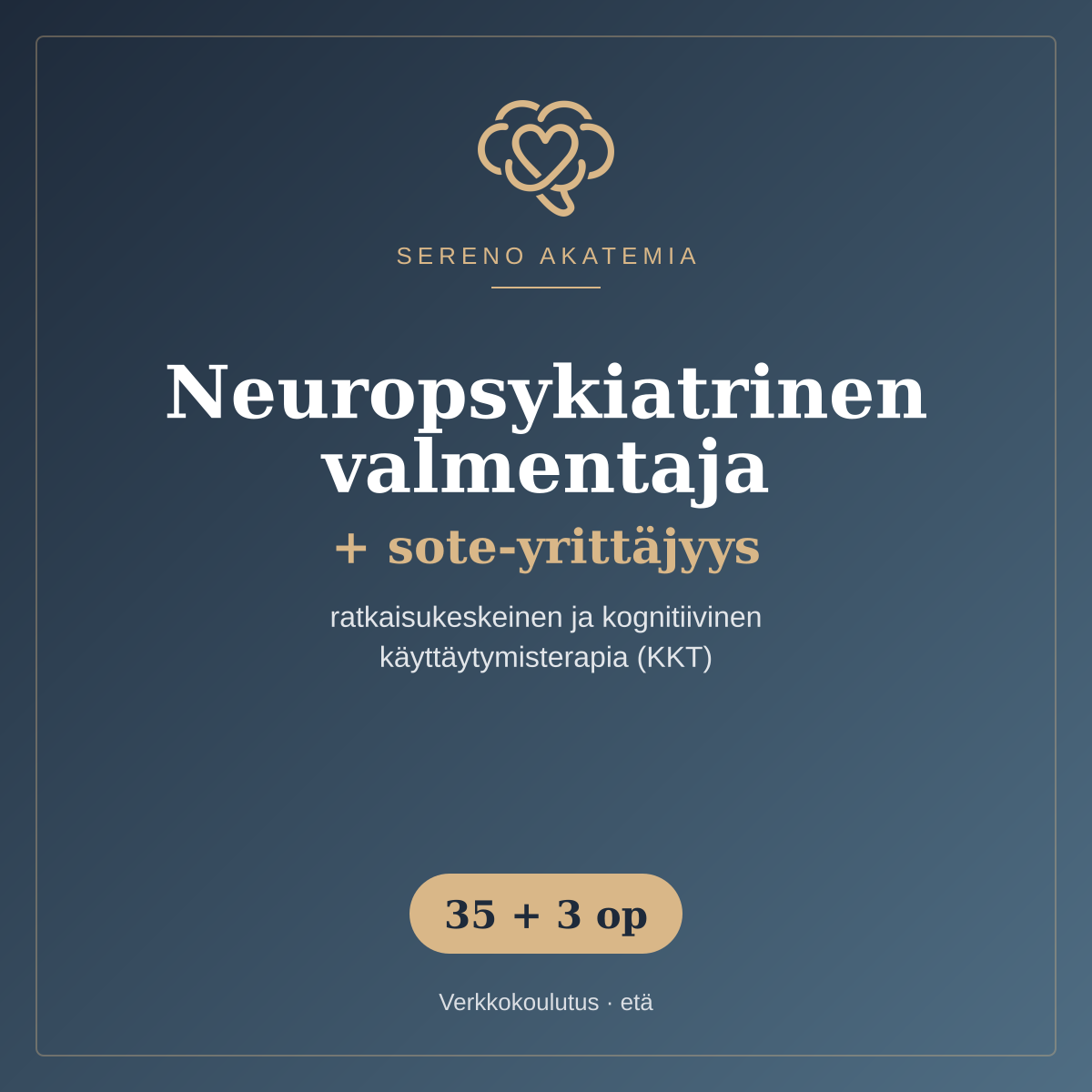 Nepsy-valmentaja ratkaisukeskeinen ja kognitivisen käyttäytymisterapian menetelmät + sote yrittäjä moduuli
