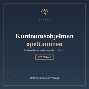 Kuntoutusohjelman opettaminen