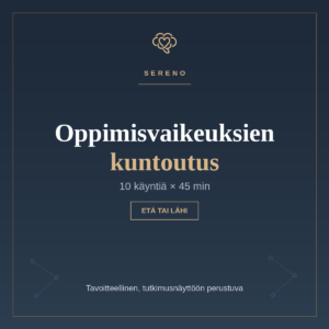 Oppimisvaikeuksien kuntoutus 10 kpl