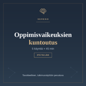 Oppimisvaikeuksien kuntoutus 5 kpl