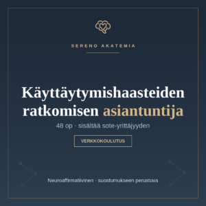 Käyttäytymishaasteiden ratkomisen asiantuntija+ sote-yrittäjyys 3 2027