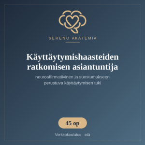 Käyttäytymishaasteiden ratkomisen asiantuntija 3 2027