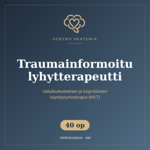 Traumainformoitu lyhytterapeutti 40 op